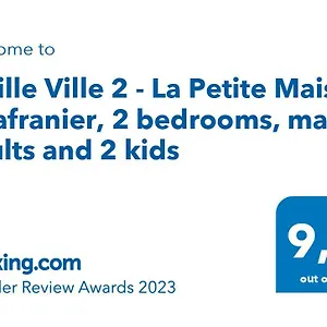 Apartment Vieille 2 - La Petite Maison A Safranier, 2 Bedrooms, Max 4 Adults And 2 Kids, Antibes